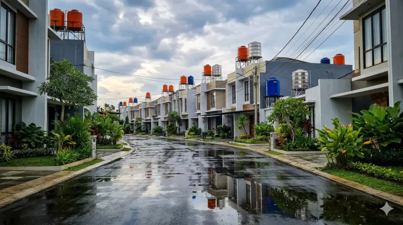 Cuci Toren Tanah Sareal
