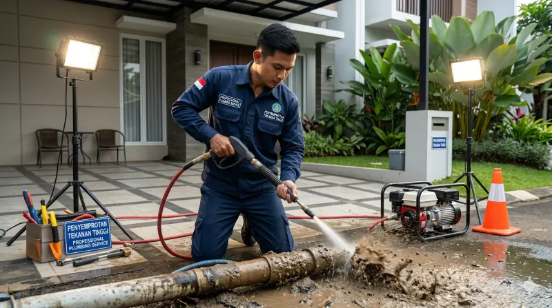 Cuci toren air Bogor