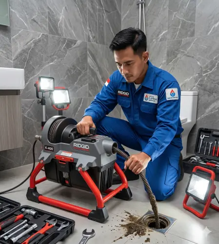 Pembuatan septic tank baru